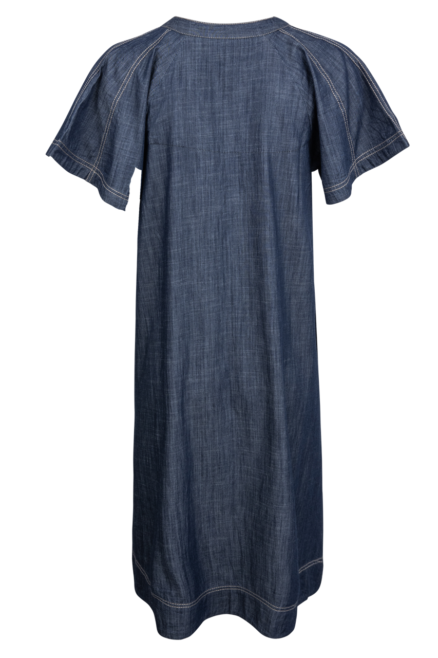 Ibisa Denim Swing Dress