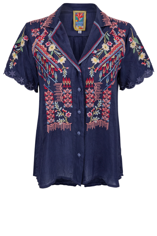 Johnny Was Amyle Camp Top