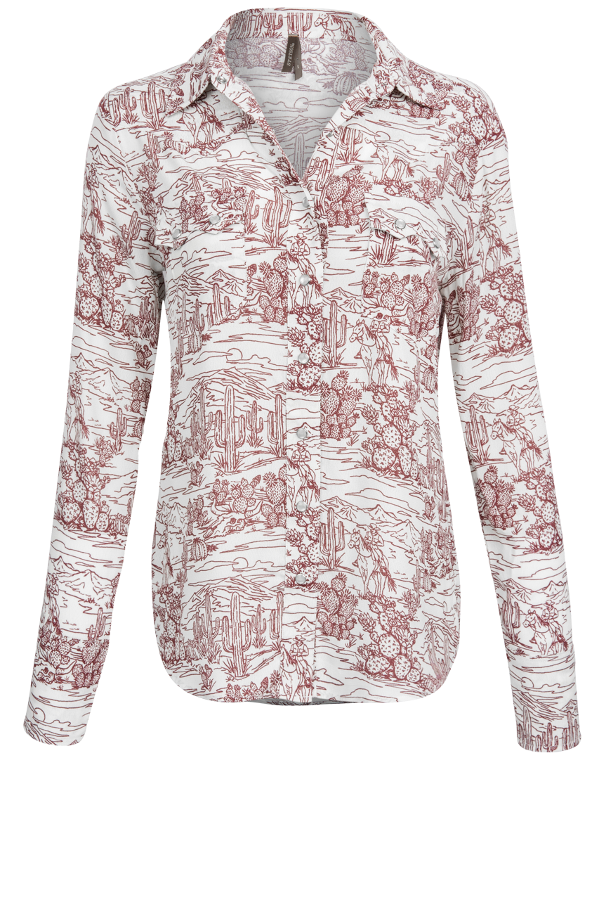 Stetson Women's Desert Toile Western Shirt