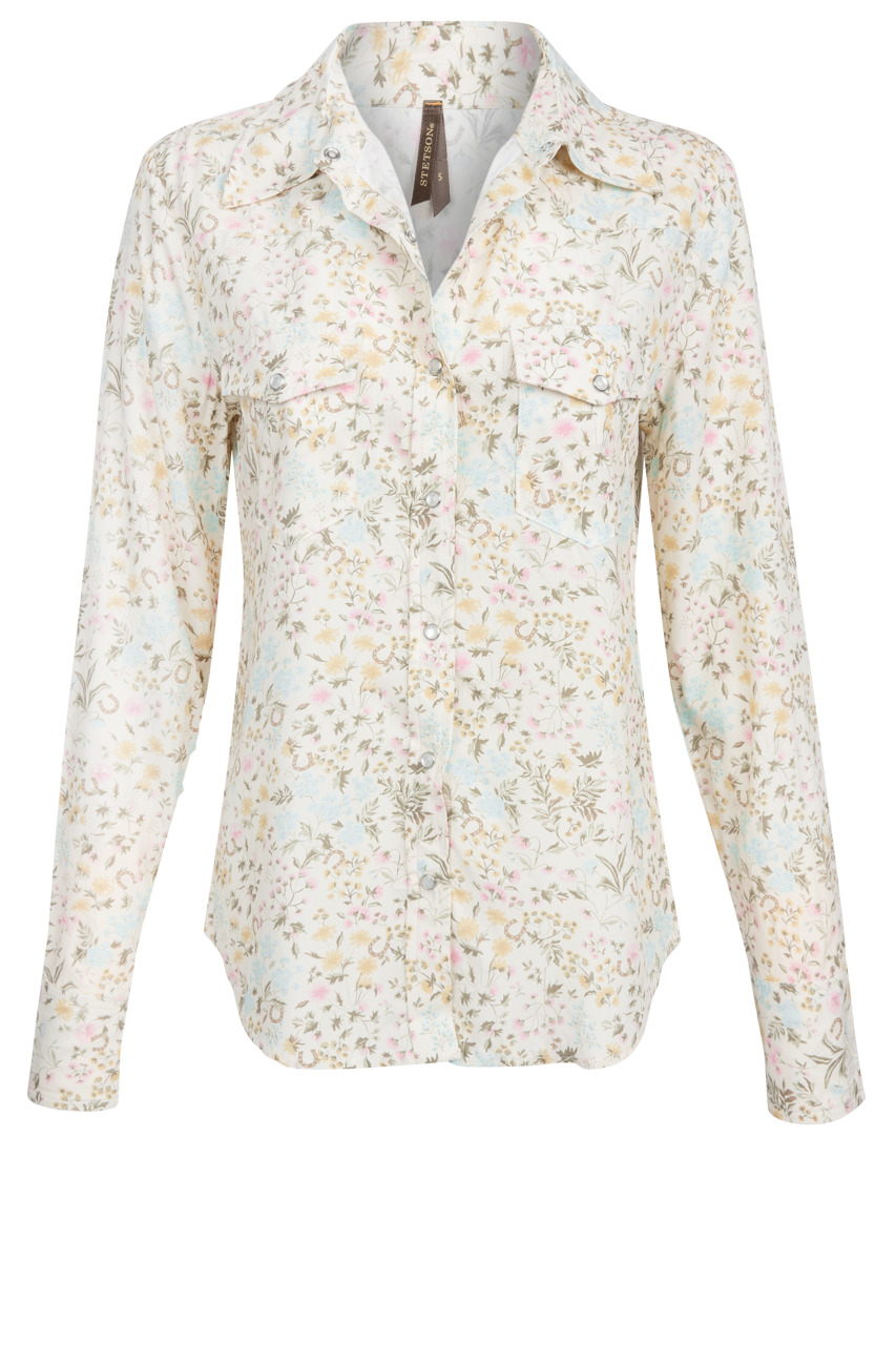 Stetson Women's Prairie Floral Western Shirt