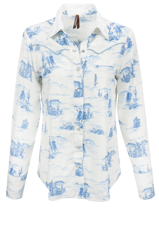 Stetson Women's Indigo Trail Western Shirt