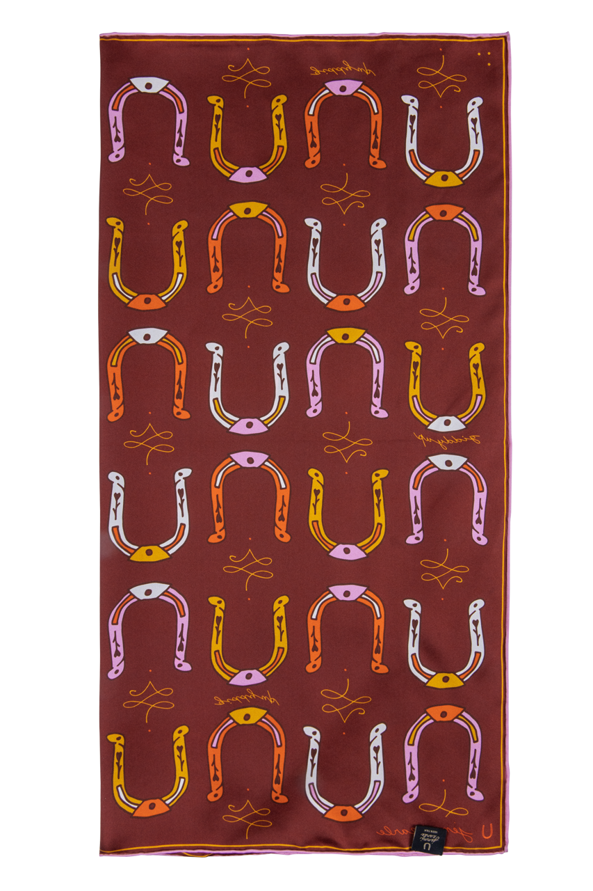 Jenni Earle Giddy Up Silk Scarf