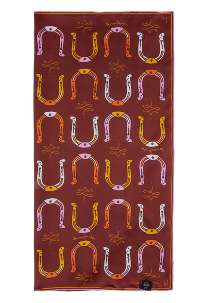 Jenni Earle Giddy Up Silk Scarf