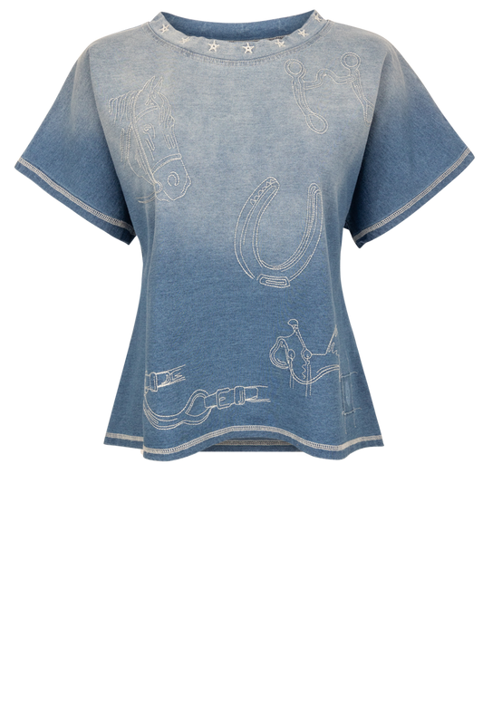 Double D Ranch Cowboy Gist Top