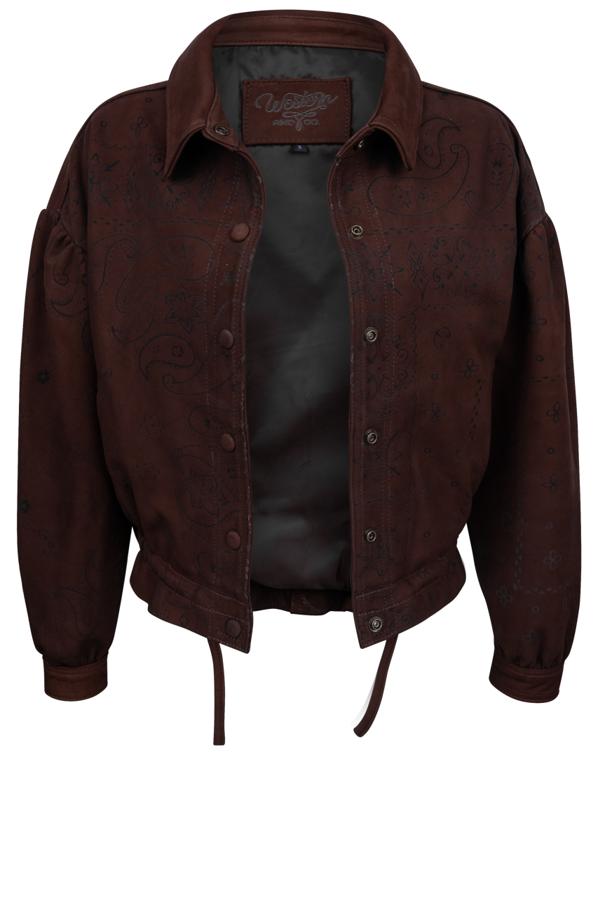 Western and Co. Paisley Detail Jacket