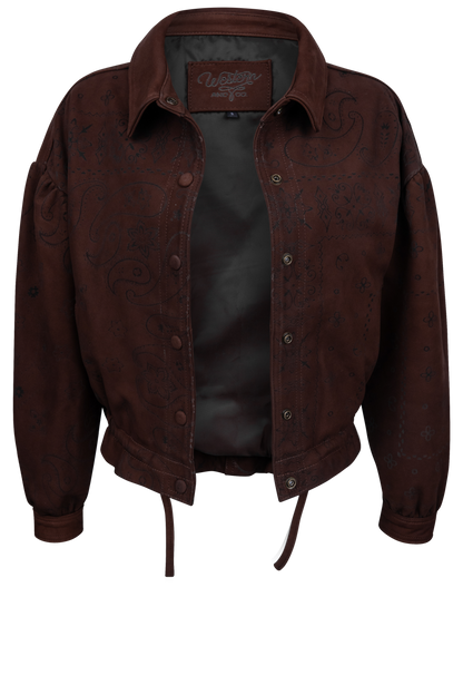 Western and Co. Paisley Detail Jacket