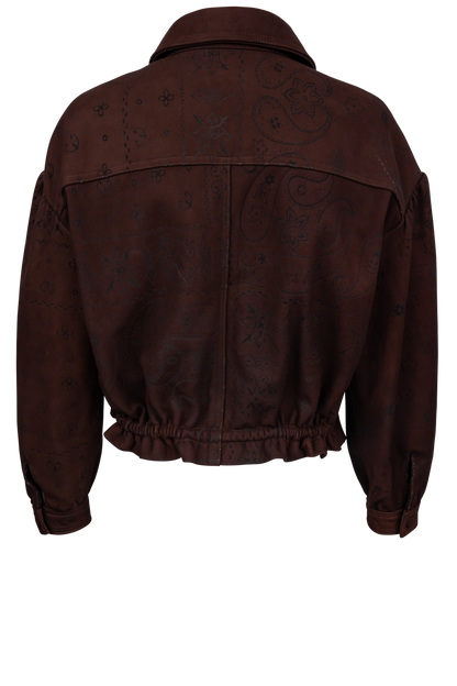 Western and Co. Paisley Detail Jacket