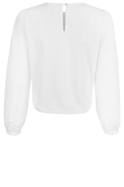 Z Supply Tatiana Embroidered Crop Top