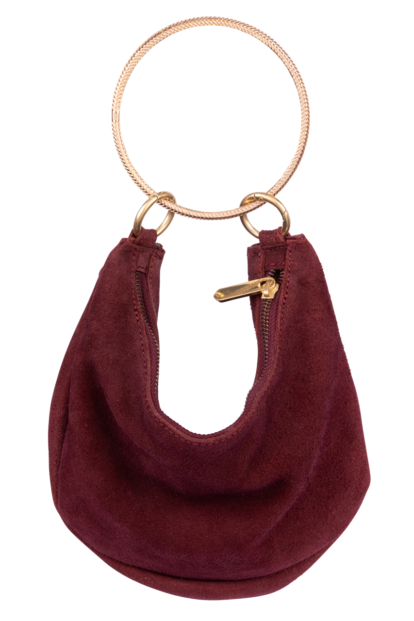 Range Revolution Suede Dumpling Bag