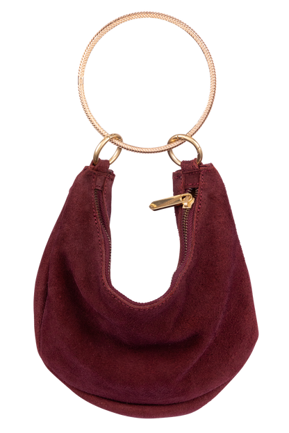Range Revolution Suede Dumpling Bag