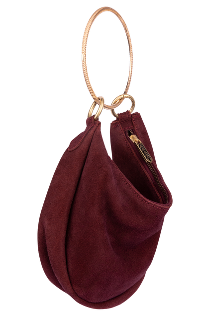 Range Revolution Suede Dumpling Bag