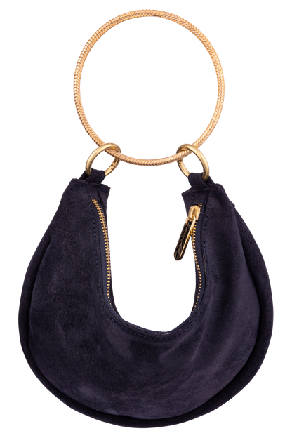 Range Revolution Suede Dumpling Bag