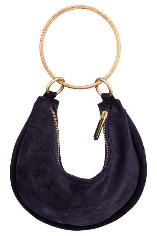 Range Revolution Suede Dumpling Bag