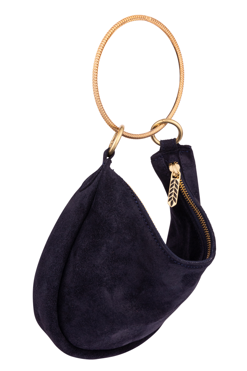 Range Revolution Suede Dumpling Bag