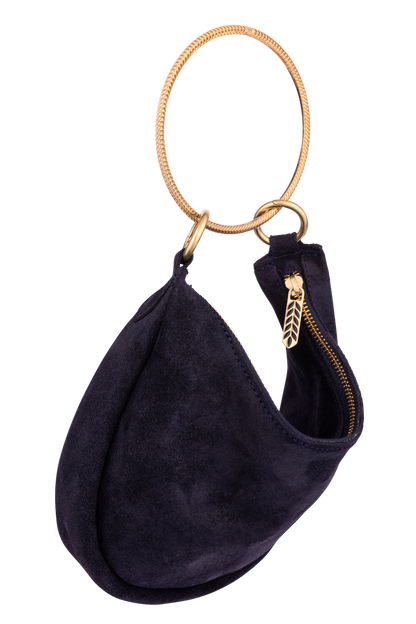 Range Revolution Suede Dumpling Bag
