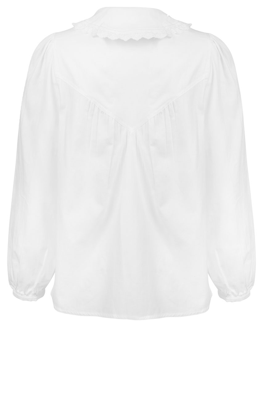 Raisonnel White Lace Blouse