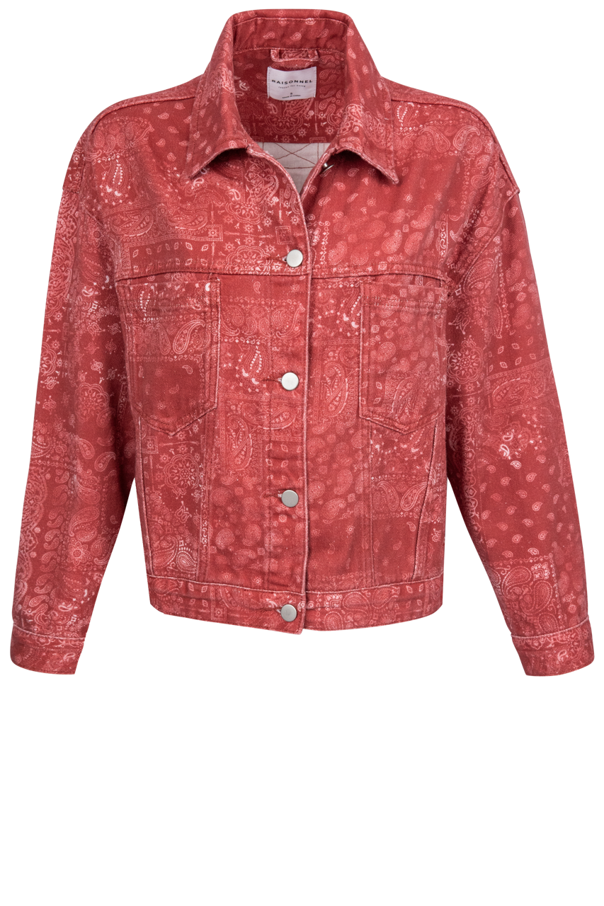 Raisonnel Bandana Print Jacket