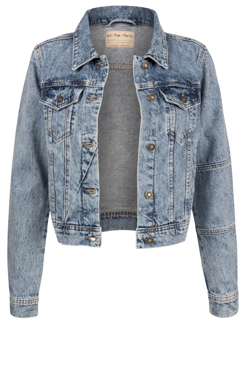Free People Rumors Denim Jacket