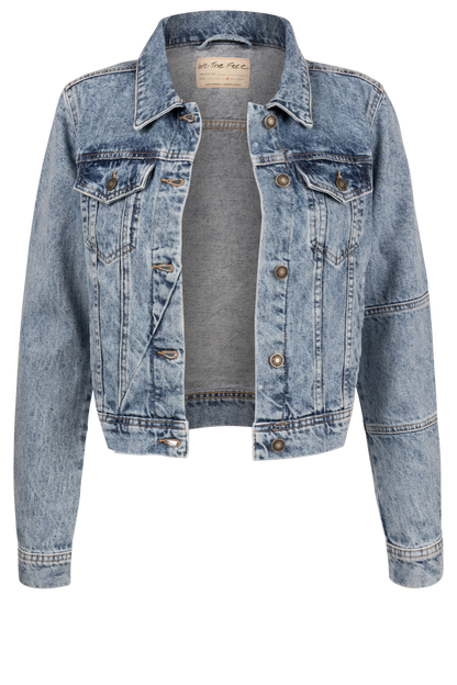 Free People Rumors Denim Jacket