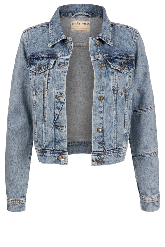 Free People Rumors Denim Jacket