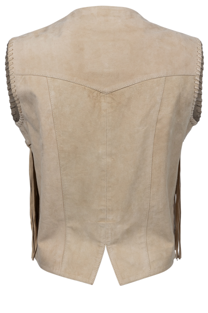 Pinto Ranch Suede Fringe Vest