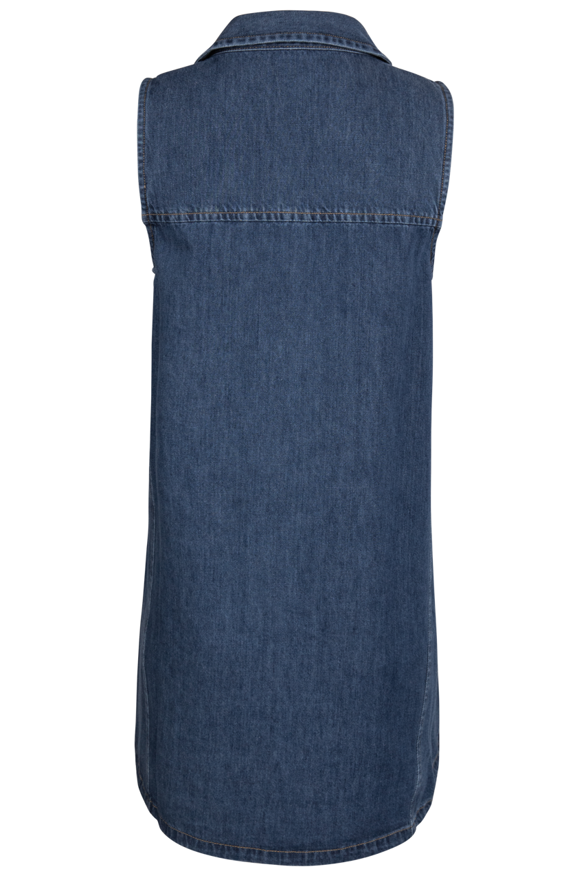 Z Supply Denim Sleeveless Mini Dress
