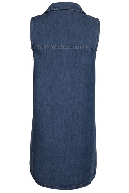 Z Supply Denim Sleeveless Mini Dress
