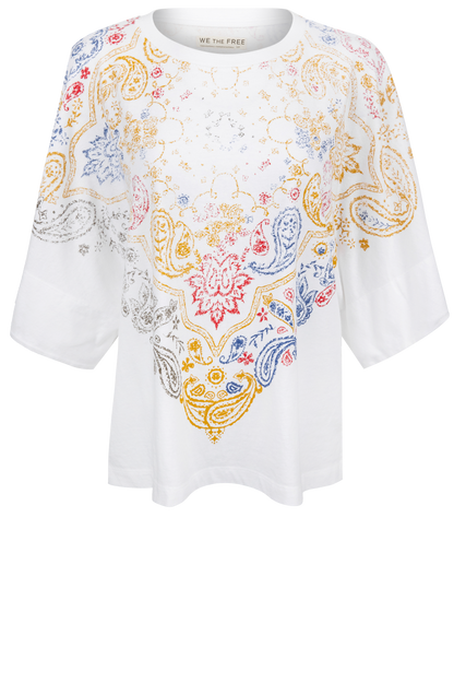 Free People Heirloom Printed Tee