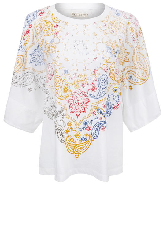 Free People Heirloom Printed Tee