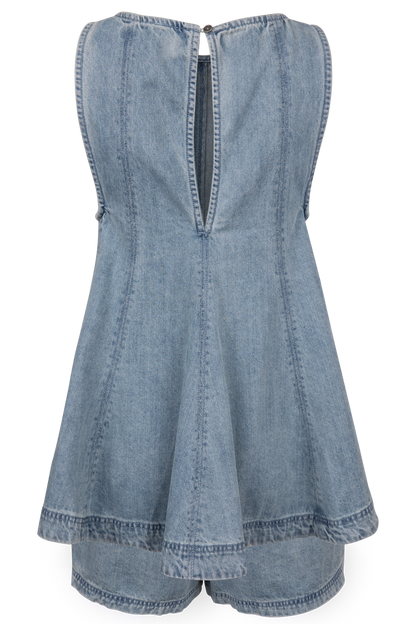 Free People Cassius Denim Set