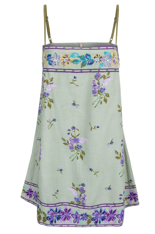Free People Bali Take Me With You Mini Dress