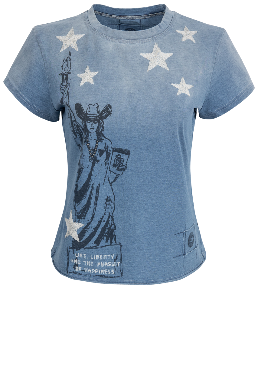 Double D Ranch Liberty Star Graphic Tee