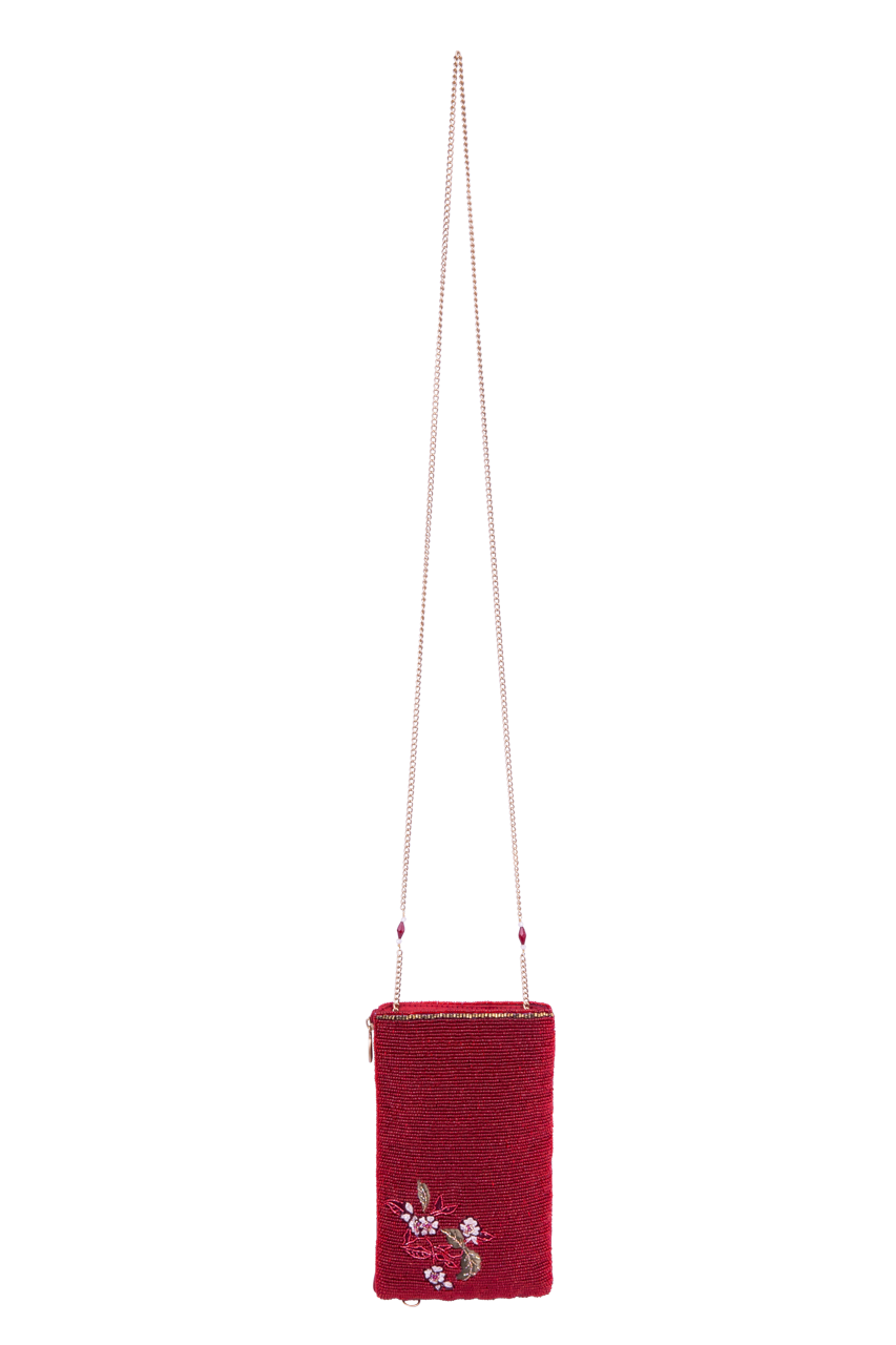 Mary Frances Eastern Bloom Phone Bag