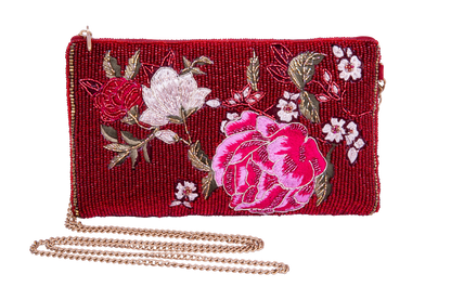 Mary Frances Eastern Bloom Phone Bag