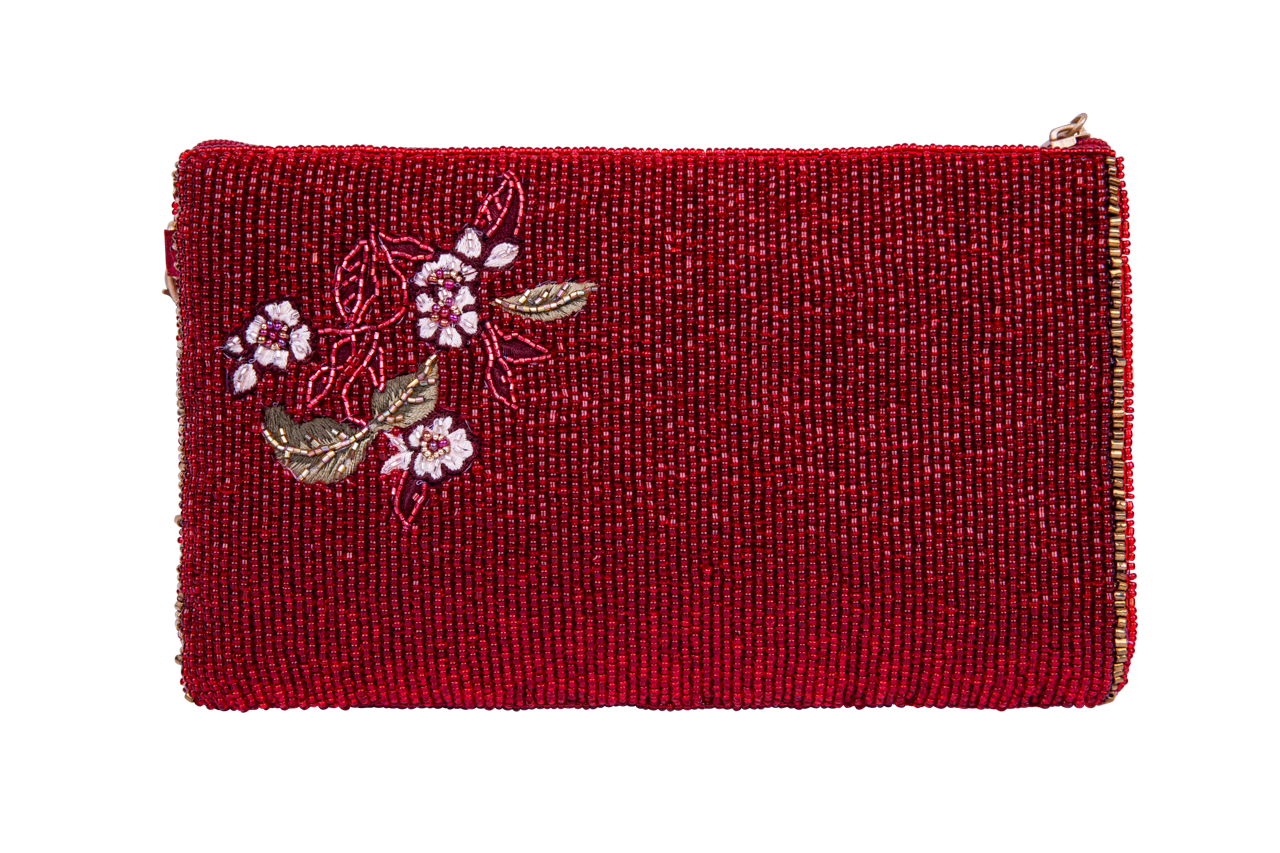 Mary Frances Eastern Bloom Phone Bag