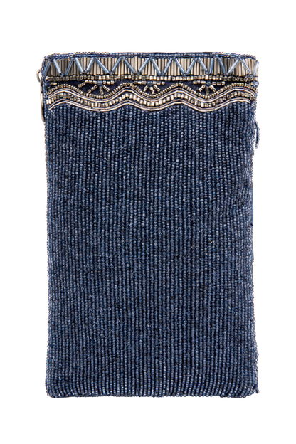 Mary Frances True Blue Phone Bag
