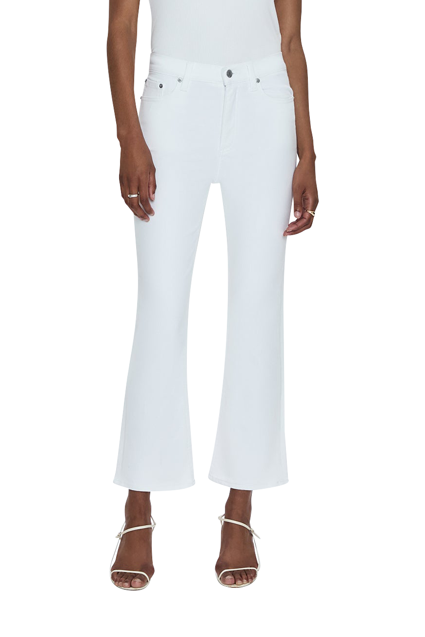 Pistola Lennon High Rise Bootcut Jeans - White