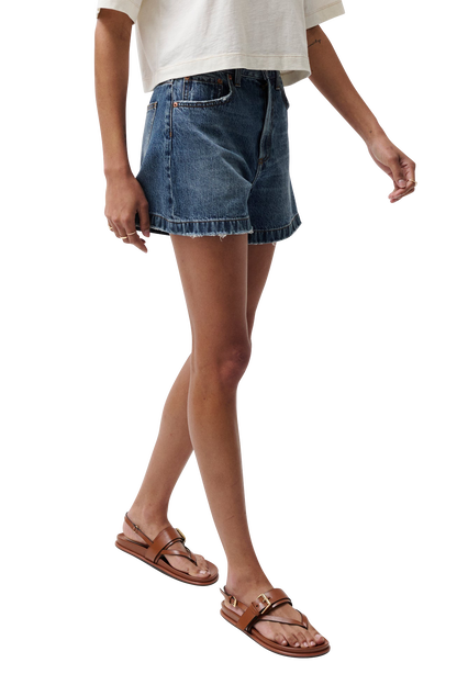Pistola Saige High Rise A-Line Shorts - Wishbone