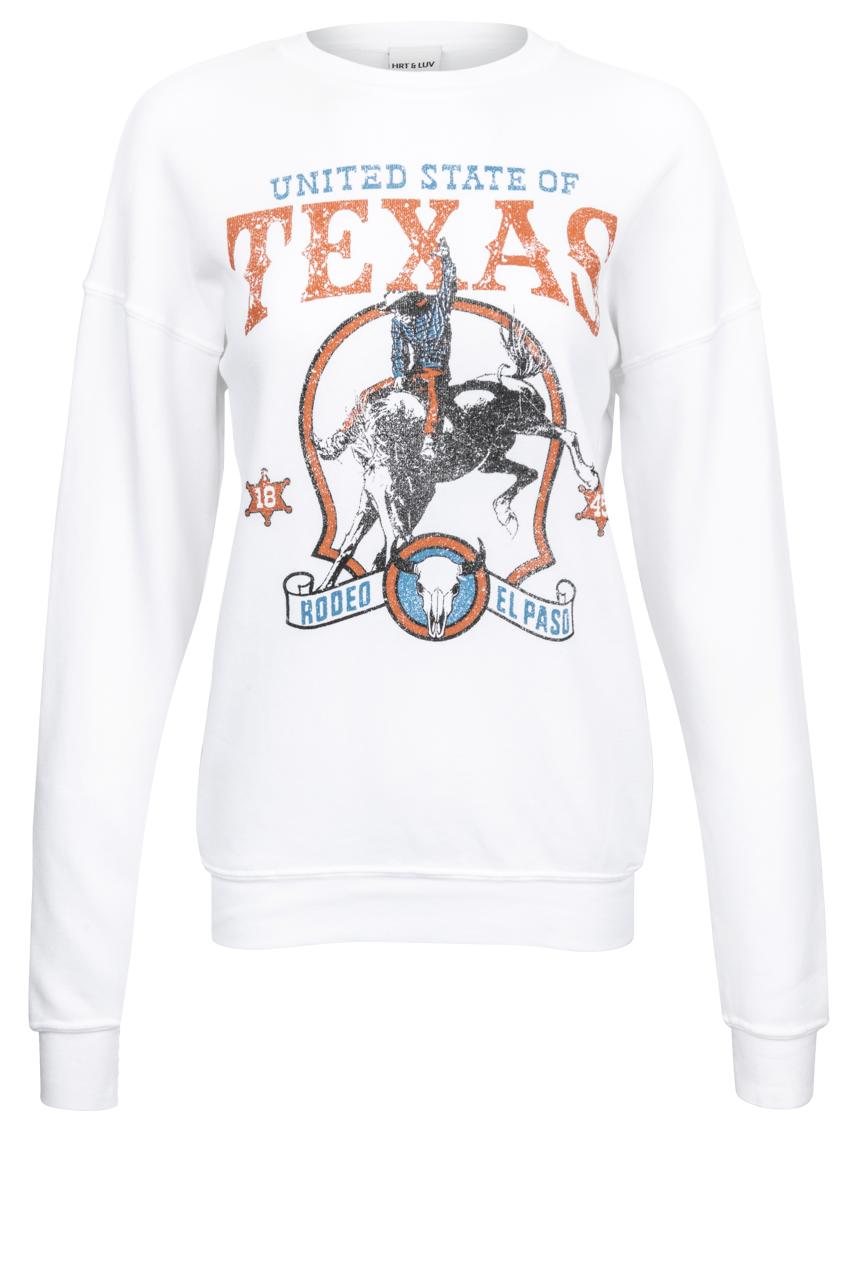 HRT and LUV United States of Texas Sweatshirt