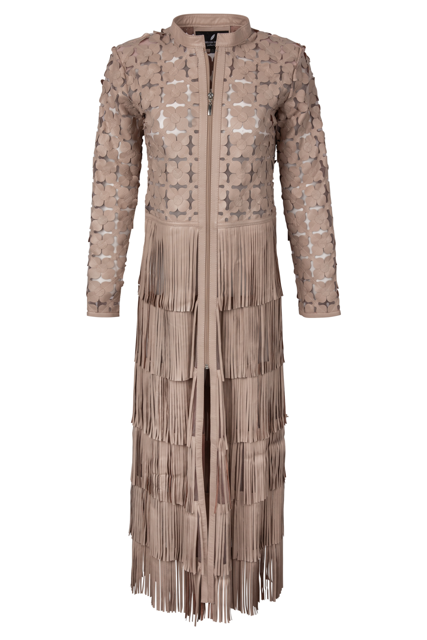 Belgin Francis Long Fringe Western Coat