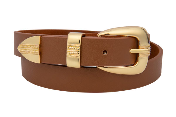Lovestrength Cognac Bray Waist Belt | Pinto Ranch