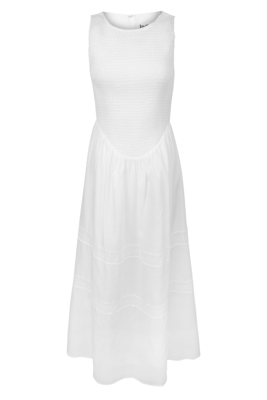 One and Only Smocked Maxi Dress