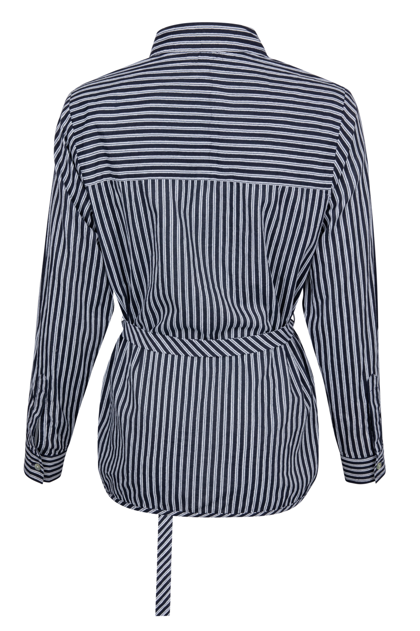 Rubyyaya Countryside Rose Stripe Shirt