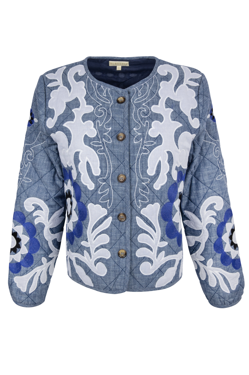 Rubyyaya Bina Quilted Jacket