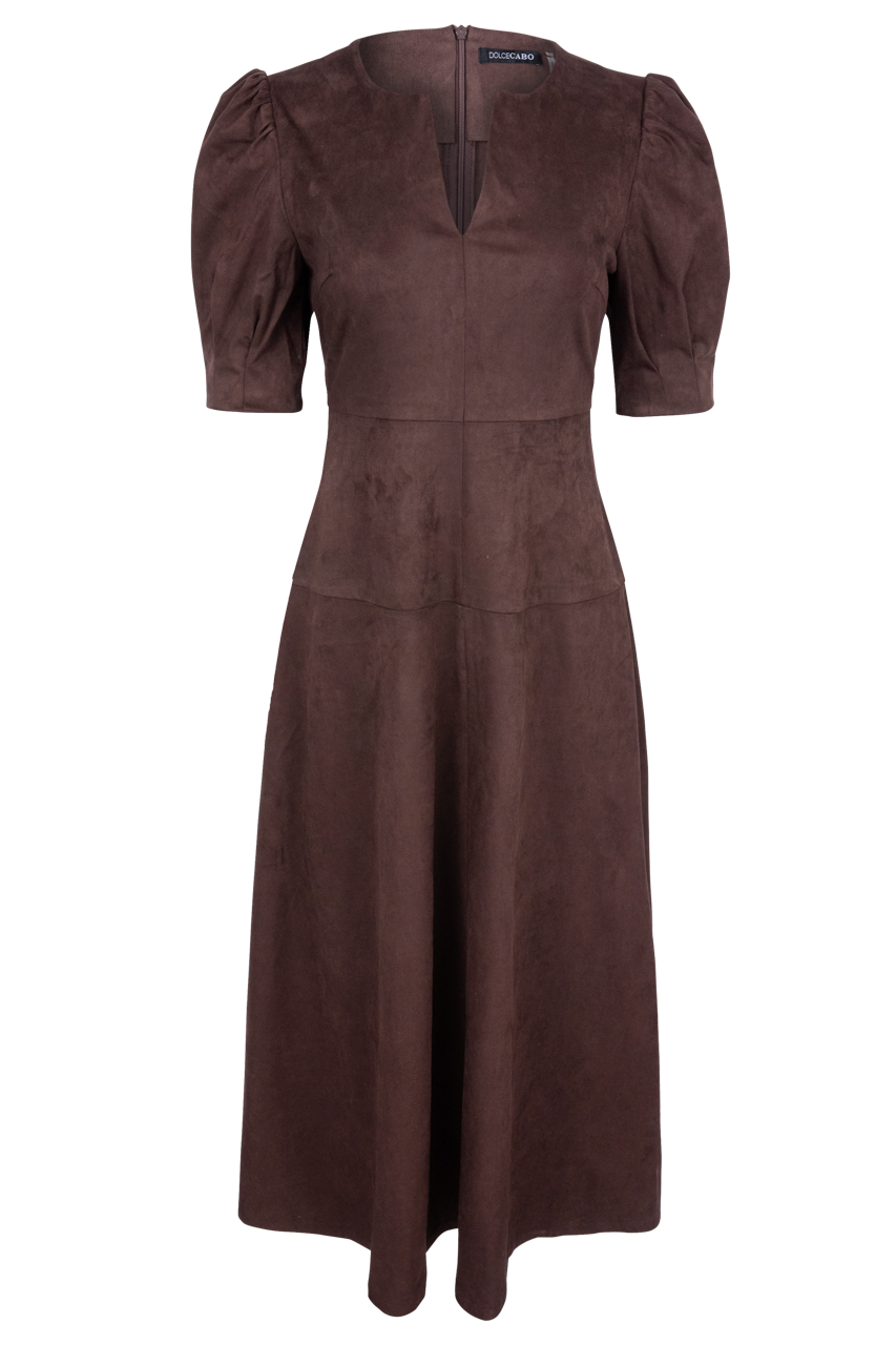 Dolce Cabo Faux Suede Maxi Dress