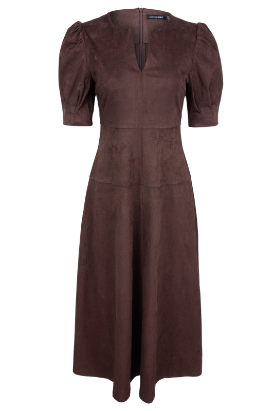 Dolce Cabo Faux Suede Maxi Dress
