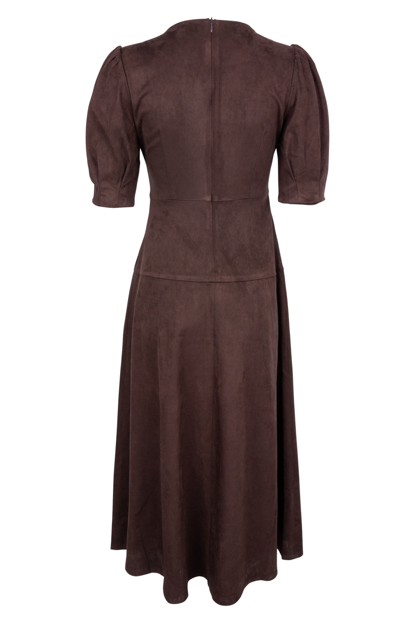 Dolce Cabo Faux Suede Maxi Dress