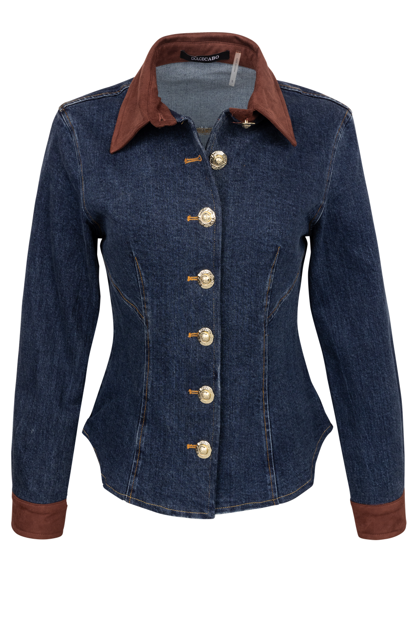 Dolce Cabo Denim Shirt Jacket