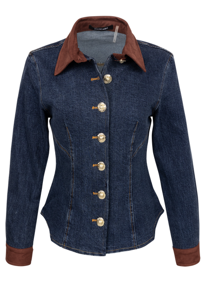 Dolce Cabo Denim Shirt Jacket