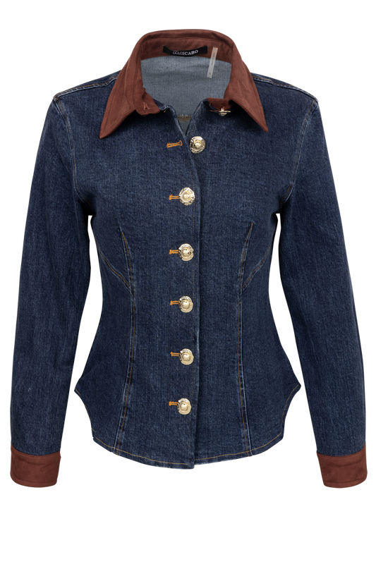 Dolce Cabo Denim Shirt Jacket